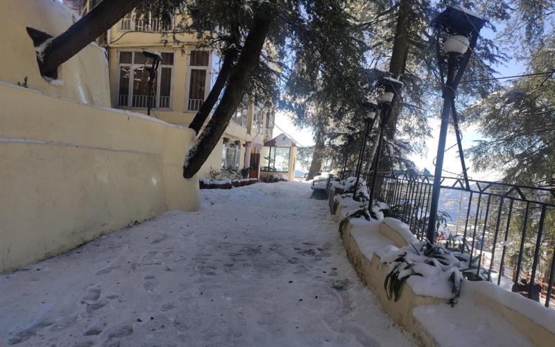 Hotel Le Talbot Shimla Bagian luar foto